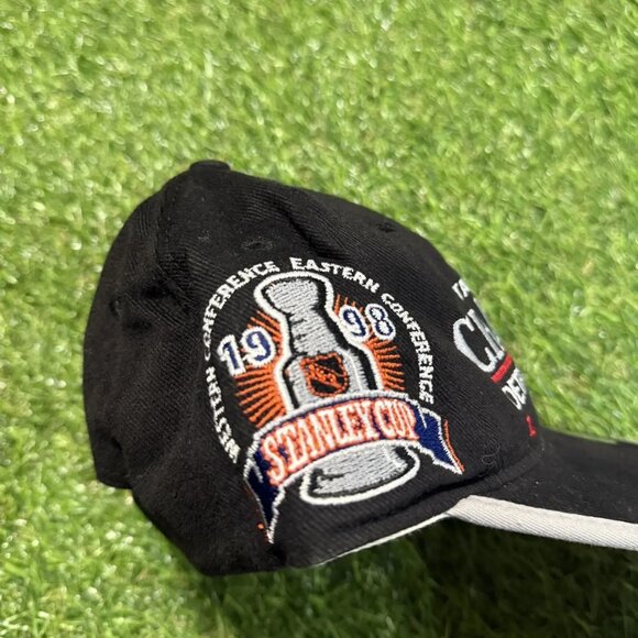 Vintage Detroit Red Wings Velcro Back Hat - Picture 4 of 11